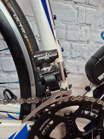 Used Fuji Altamira Campagnolo Athena EPS 2014 Road & Gravel, Weiß — image 5 of 7