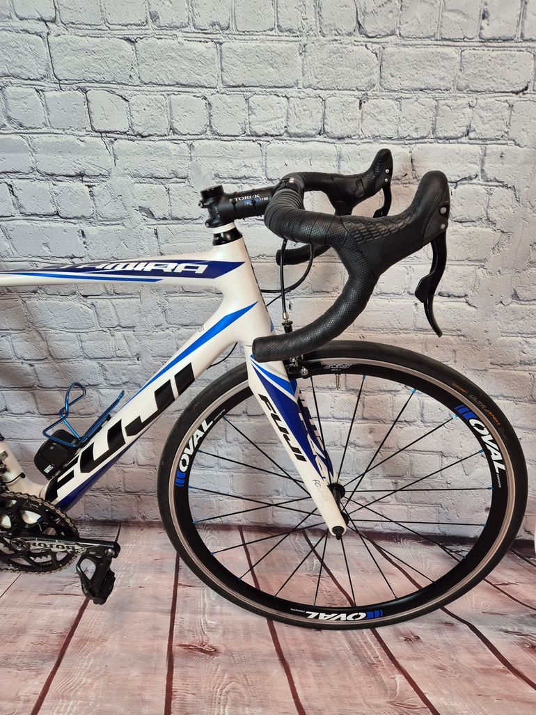 Used Fuji Altamira Campagnolo Athena EPS 2014 Road & Gravel, Weiß — image 3 of 7
