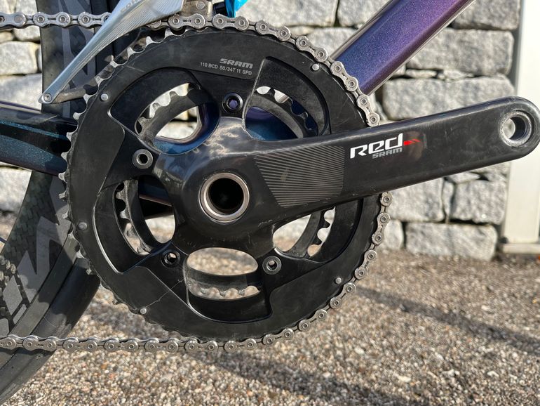 Used Giant Advanced SL 2019 2019 Road & Gravel, Blue — image 4 of 5