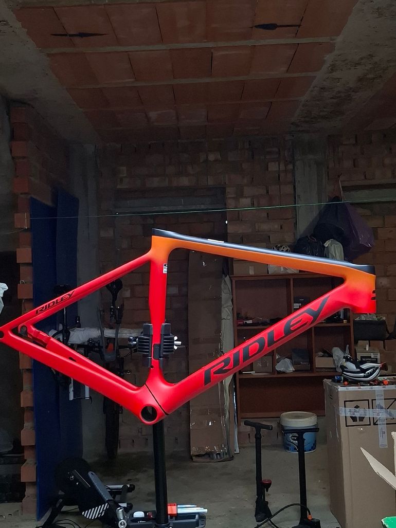 Used Ridley Falcn RS - Frameset 2026 Frameset 2026 Road & Gravel, Red — image 1 of 6