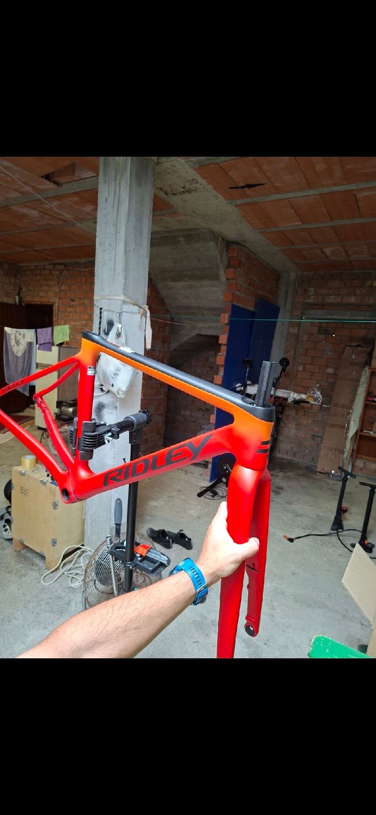Used Ridley Falcn RS - Frameset 2026 Frameset 2026 Road & Gravel, Red — image 4 of 6