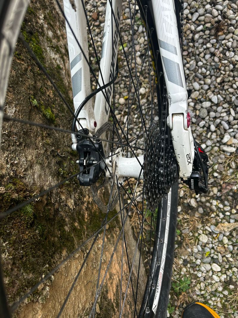 Cannondale Scalpel SRAM Apex 2017 Mountainbike usato, Bianco — immagine 4 di 6