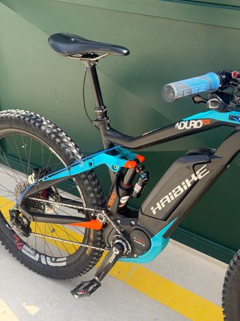 Used Haibike Xduro Nduro 10.0 2018 2018 Mountainbike, Blue — image 7 of 16