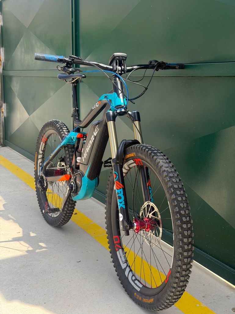 Used Haibike Xduro Nduro 10.0 2018 2018 Mountainbike, Blue — image 14 of 16