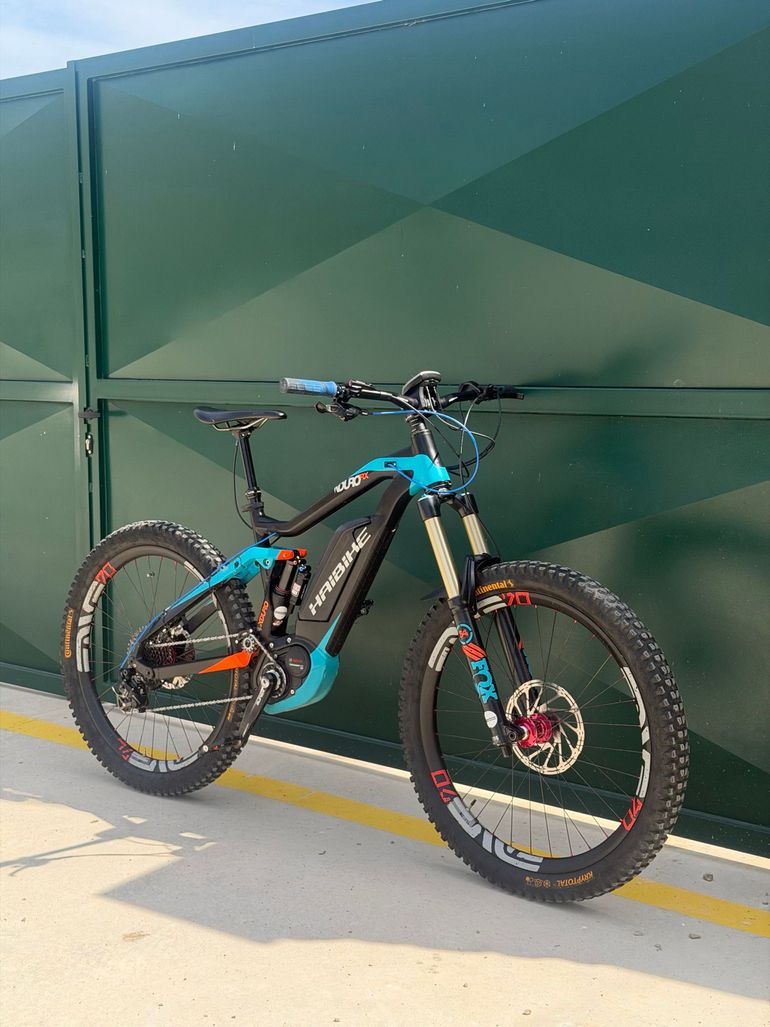 Used Haibike Xduro Nduro 10.0 2018 2018 Mountainbike, Blue — image 15 of 16