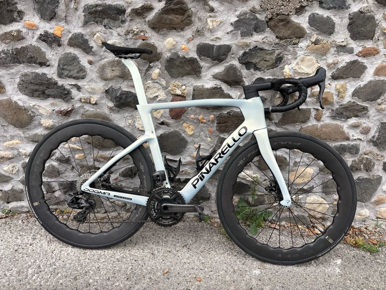 Used Pinarello Dogma Campagnolo Super Record 2026 Road & Gravel, Light Gray — image 1 of 6