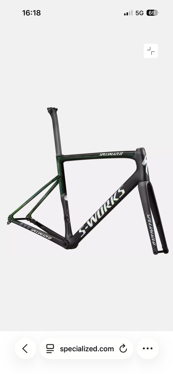 Used S Works S Works Custom Shimano Ultegra Di2 2020 Road & Gravel, Black — image 11 of 11