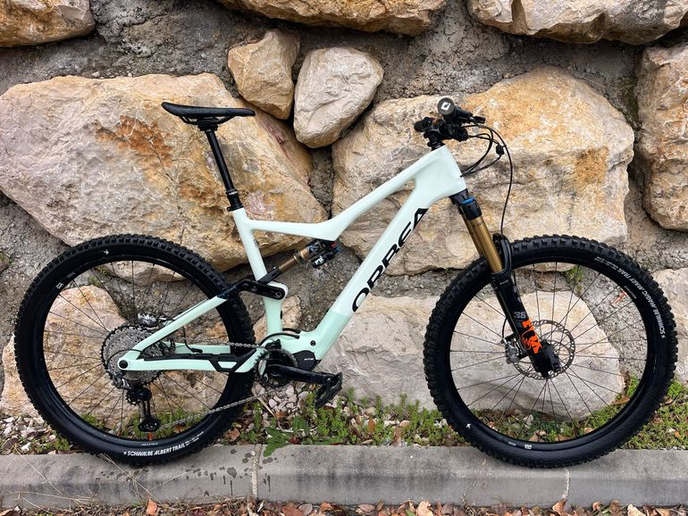 Used Orbea RISE M-TEAM 2022 2022 Mountainbike, Weiß, 29 — image 5 of 6