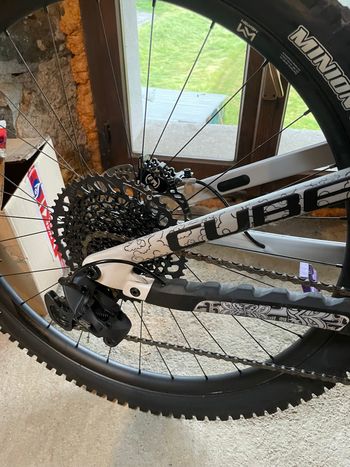 Used CUBE STEREO ONE55 C:62, RACE 29 2025 2025 Mountainbike, White, 29 — image 2 of 8