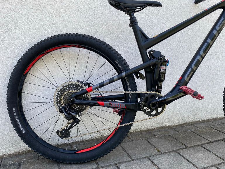 Used Focus Jam SRAM X01 Eagle 2018 Mountainbike, Black — image 7 of 12