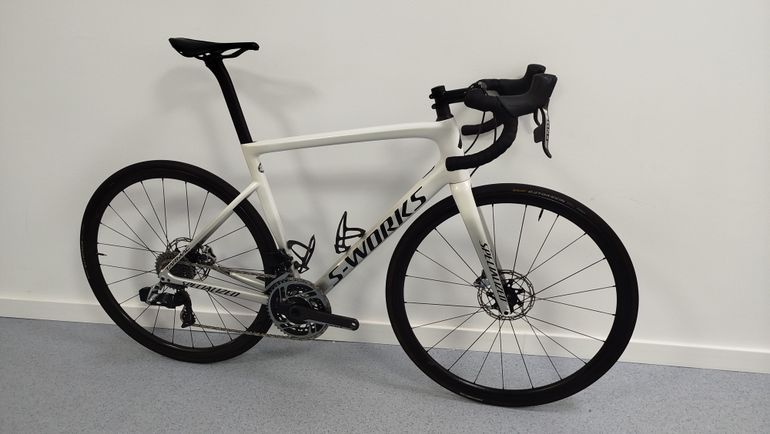Used Specialized S-Works Tarmac - SRAM Red eTap AXS 2020 2020 Road & Gravel, White — image 1 of 18