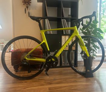 Used Cannondale SuperSix Evo 3 Shimano 105 Di2 2023 Road & Gravel, Green — image 2 of 5