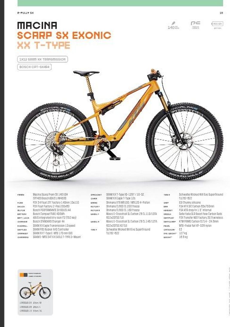 Used KTM KTM Macina Scarp SX Exonic 2026 Mountainbike — image 2 of 4