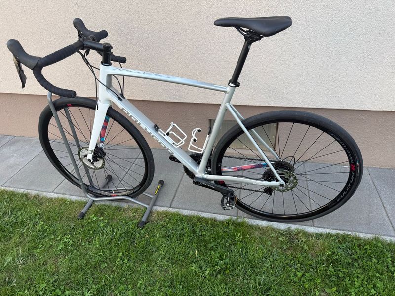 Used Polygon Strattos S5 Disc 2023 2023 Road & Gravel, White — image 7 of 9