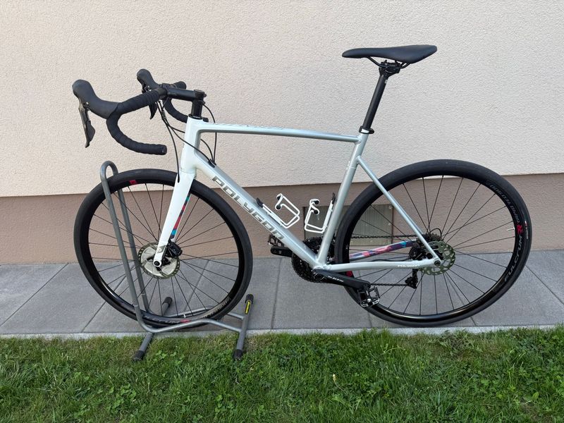 Used Polygon Strattos S5 Disc 2023 2023 Road & Gravel, White — image 6 of 9