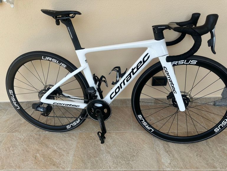 Used Corratec CCT Evo Race 2025 2025 Road & Gravel, Blanco — image 2 of 7