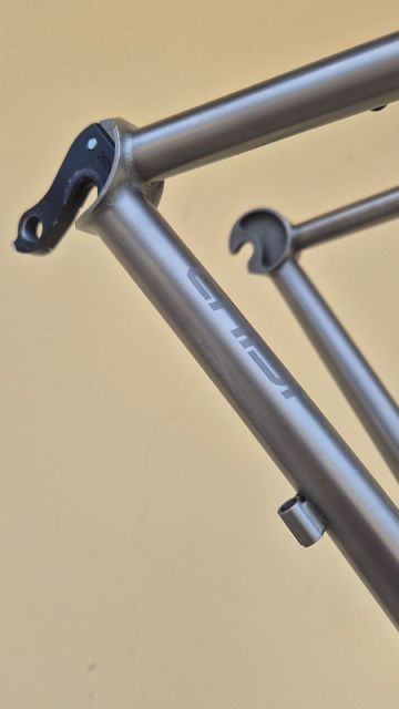Used Crisp Custom Frameset 2009 Road & Gravel, Light Gray — image 2 of 6
