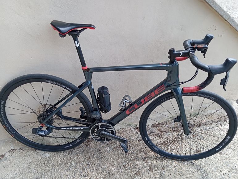 Used CUBE AGREE C:62 SLT 2021 2021 Road & Gravel, Blue — image 1 of 13