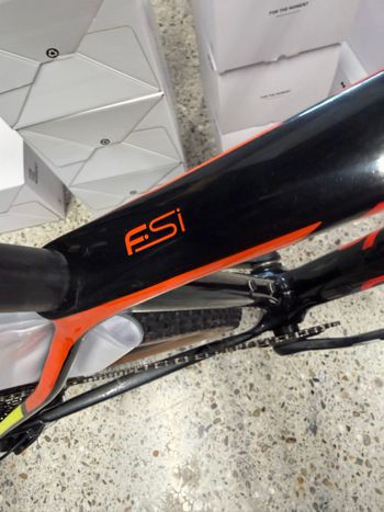 Used Cannondale F Si Carbon 2 2019 2019 Mountainbike, Red, 29 — image 2 of 3
