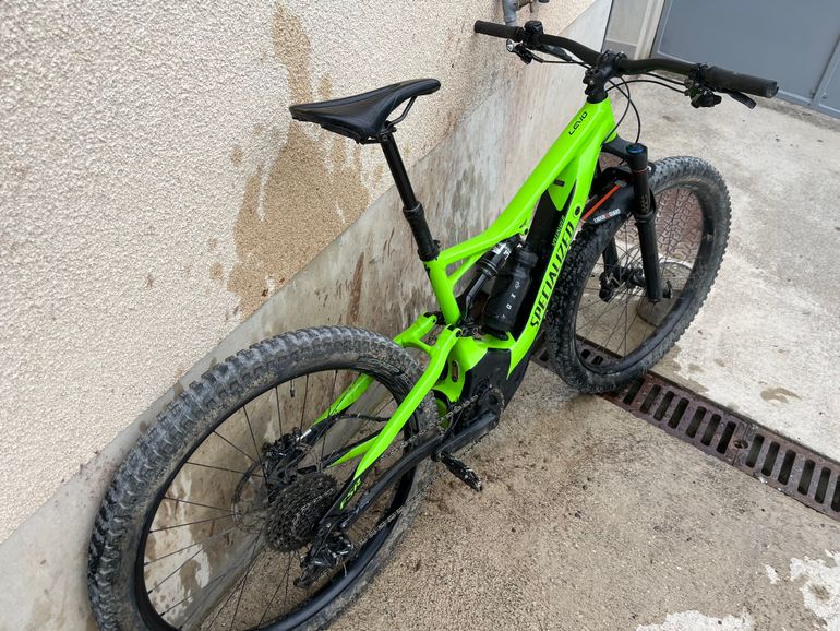 Used Specialized Turbo Levo FSR Comp 6Fattie 2017 2017 Mountainbike, Grün, 27.5 — image 3 of 6