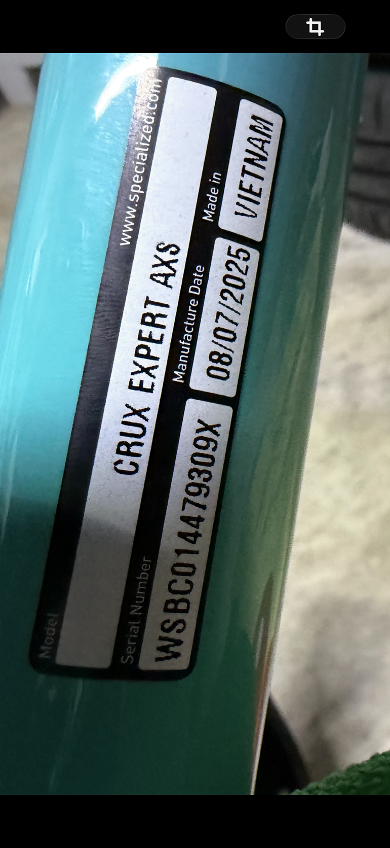 Used Specialized Crux Expert - SRAM Rival XPLR AXS 2026 2026 Road & Gravel, Blue — image 8 of 9