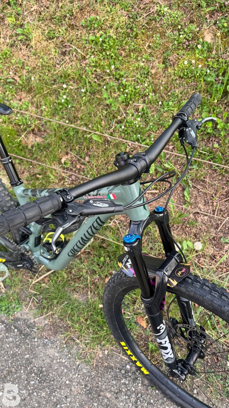 Used Specialized Stumpjumper Comp Alloy - SRAM NX Eagle, Fox Rhyhm 2022 2022 Mountainbike, Green, 29 — image 2 of 18
