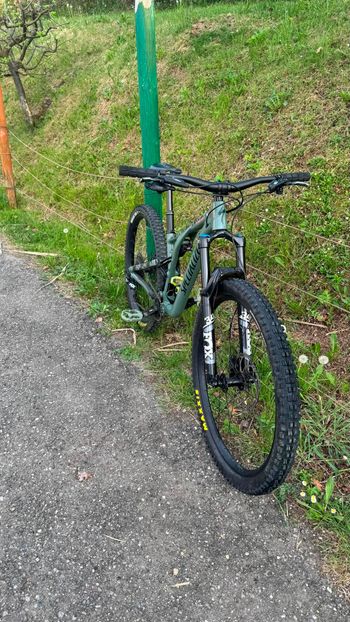 Used Specialized Stumpjumper Comp Alloy - SRAM NX Eagle, Fox Rhyhm 2022 2022 Mountainbike, Green, 29 — image 15 of 18