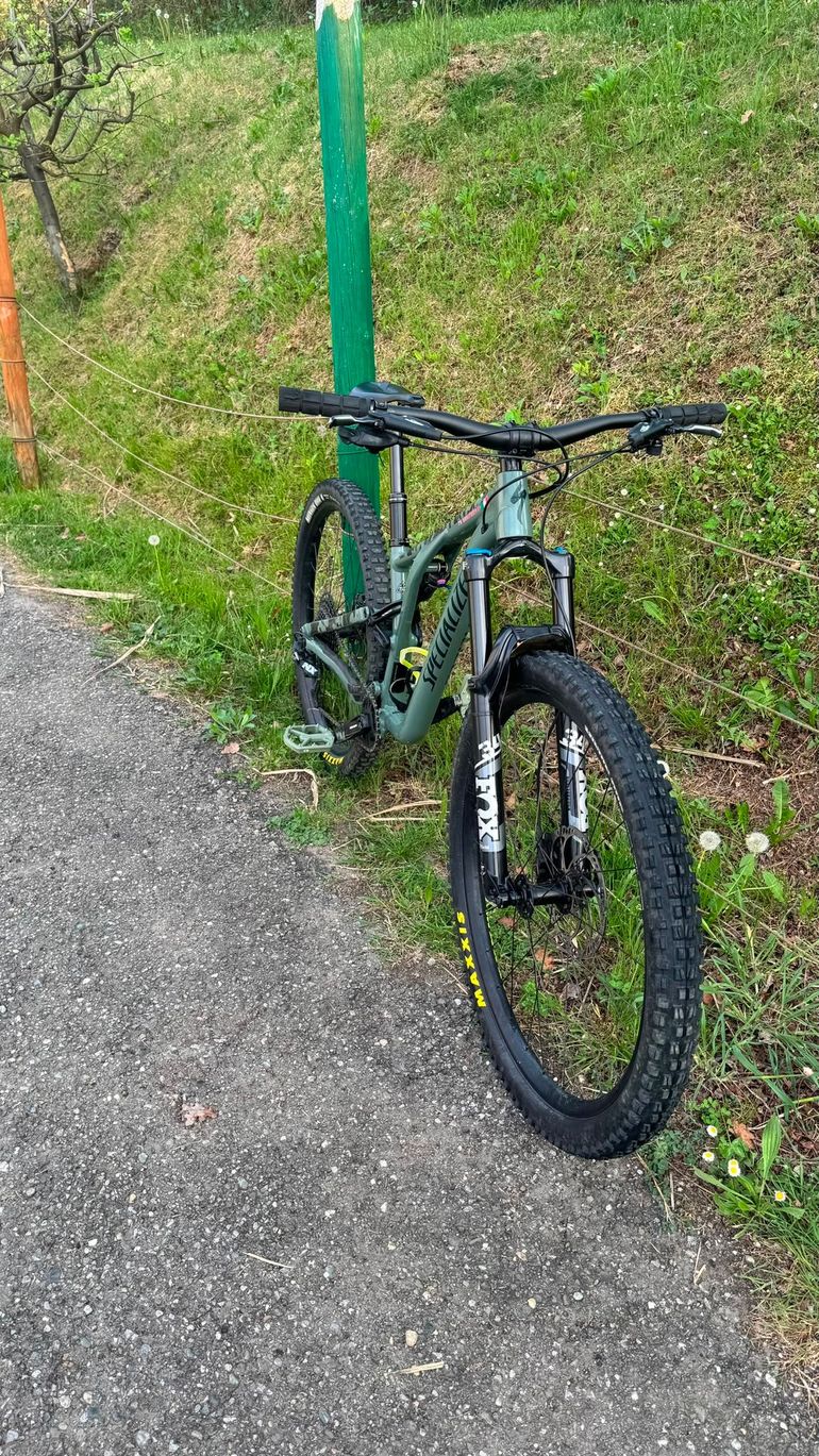 Used Specialized Stumpjumper Comp Alloy - SRAM NX Eagle, Fox Rhyhm 2022 2022 Mountainbike, Green, 29 — image 15 of 18