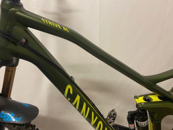 Used Canyon Canyon Strive AL 7.0 2017 Mountainbike, Green — image 5 of 13
