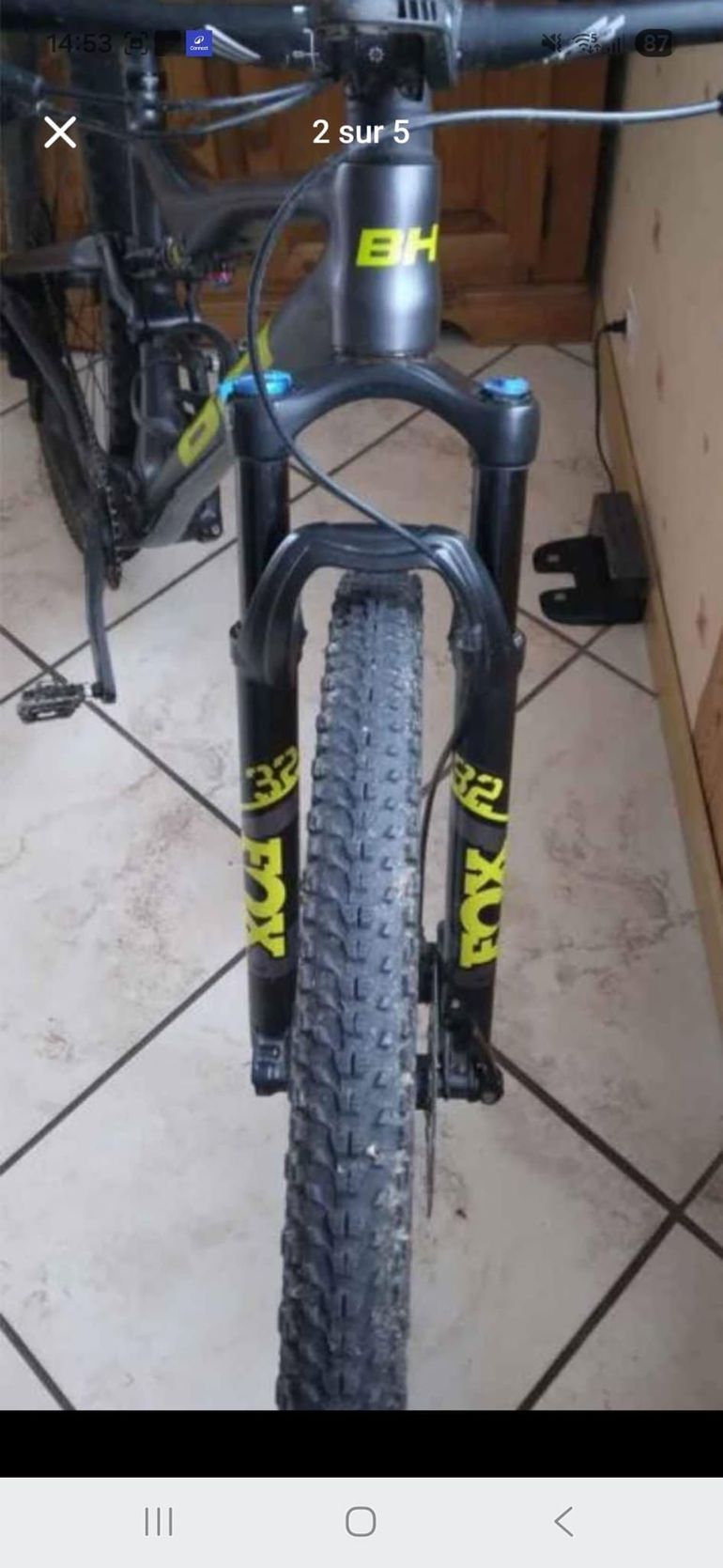 Used BH LYNX RACE CARBON RC 6.0 2023 2023 Mountainbike, Gris claro — image 2 of 6