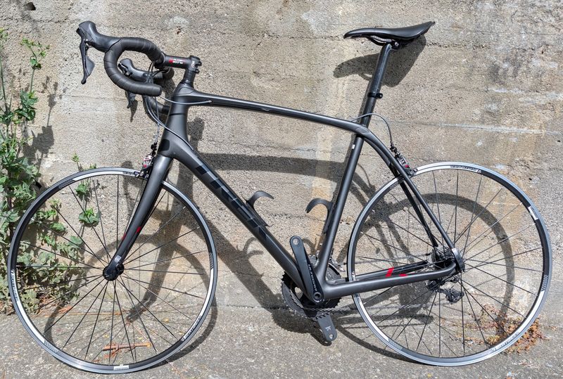 Used Trek Domane SL 6 2018 2018 Road & Gravel, Black — image 2 of 10