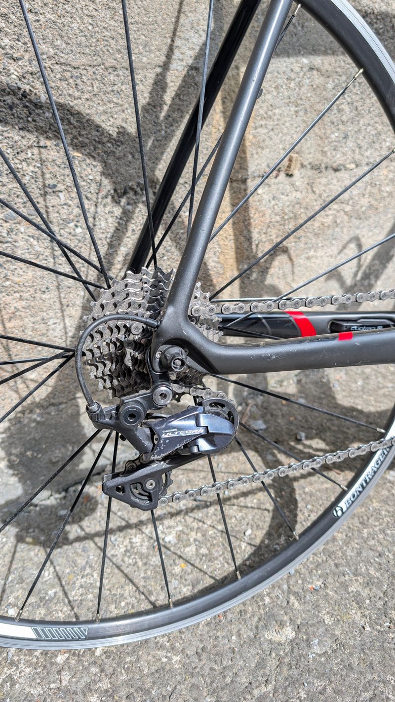 Used Trek Domane SL 6 2018 2018 Road & Gravel, Black — image 4 of 10