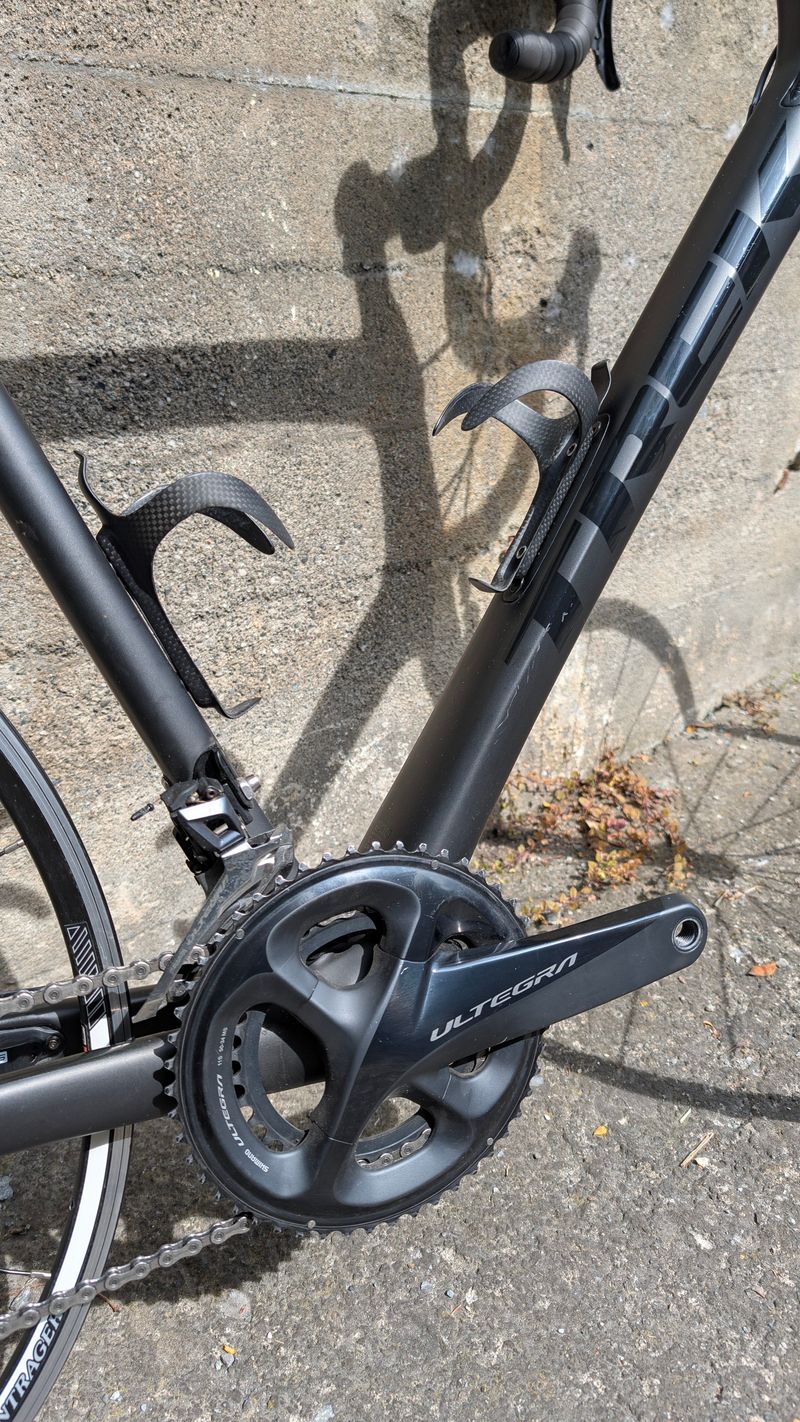 Used Trek Domane SL 6 2018 2018 Road & Gravel, Black — image 5 of 10