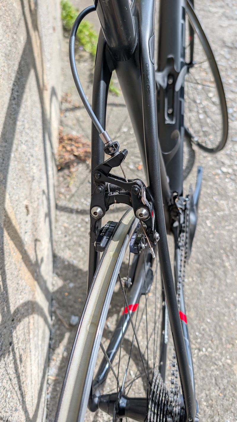 Used Trek Domane SL 6 2018 2018 Road & Gravel, Black — image 6 of 10