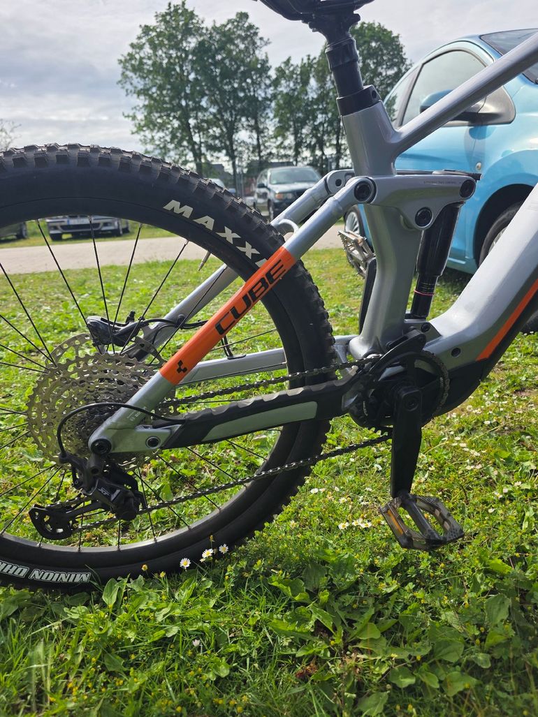 Used CUBE STEREO HYBRID 160 HPC, SLX 750 27.5 2022 2022 Mountainbike, Light Gray, 27.5 — image 1 of 8