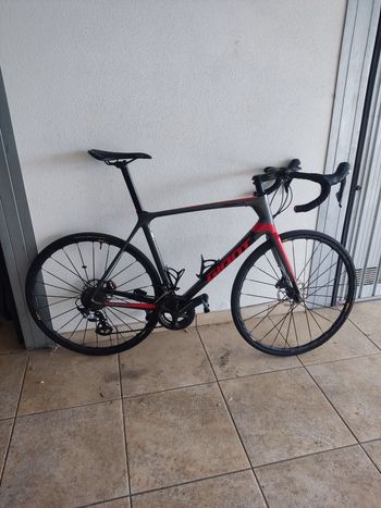 Used Giant TCR Advanced 1 Disc KOM 2019 2019 Road & Gravel, Rojo — image 3 of 7