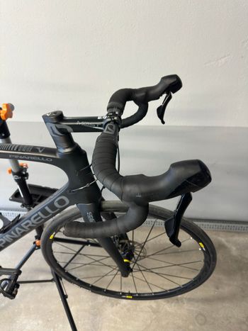 Used Pinarello GAN Disk 105 Bike 2019 2019 Road & Gravel, Black — image 7 of 9