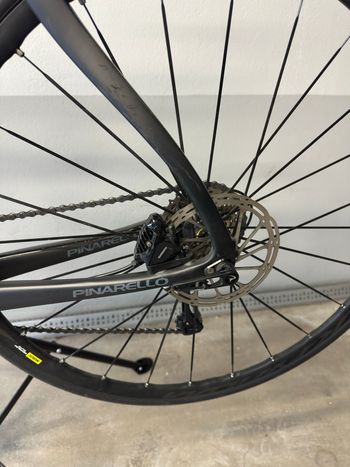 Used Pinarello GAN Disk 105 Bike 2019 2019 Road & Gravel, Black — image 4 of 9
