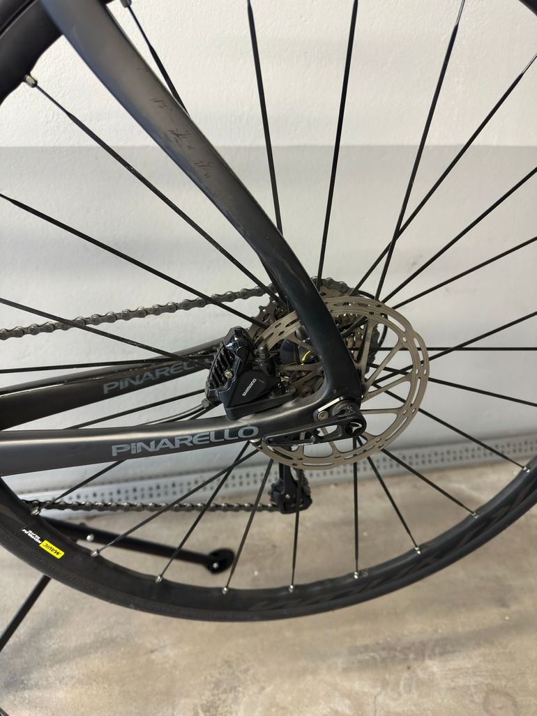 Used Pinarello GAN Disk 105 Bike 2019 2019 Road & Gravel, Black — image 4 of 9