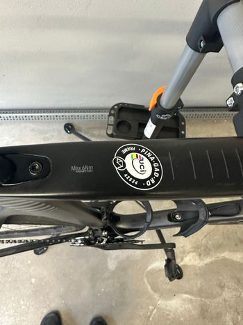 Used Pinarello GAN Disk 105 Bike 2019 2019 Road & Gravel, Black — image 8 of 9