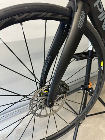 Used Pinarello GAN Disk 105 Bike 2019 2019 Road & Gravel, Black — image 3 of 9