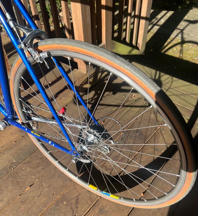 Used De Rosa De Rosa Road Bike From 1980's 1984 Road & Gravel, Blue — image 3 of 9