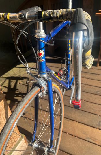 Used De Rosa De Rosa Road Bike From 1980's 1984 Road & Gravel, Blue — image 5 of 9