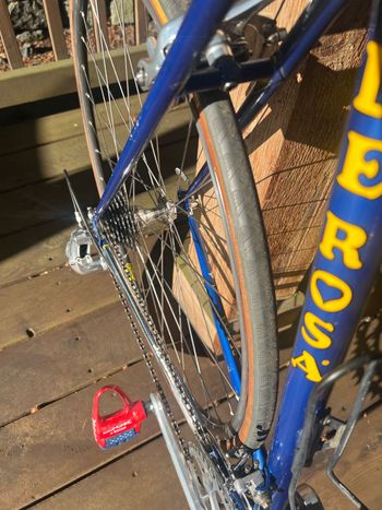 Used De Rosa De Rosa Road Bike From 1980's 1984 Road & Gravel, Blue — image 7 of 9