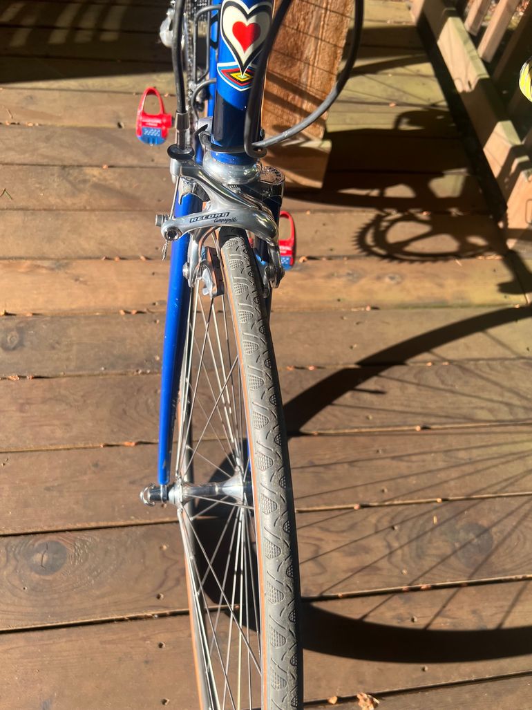 Used De Rosa De Rosa Road Bike From 1980's 1984 Road & Gravel, Blue — image 6 of 9