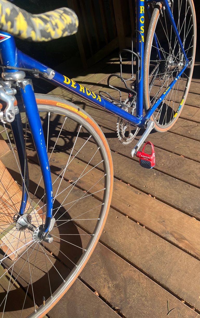 Used De Rosa De Rosa Road Bike From 1980's 1984 Road & Gravel, Blue — image 4 of 9