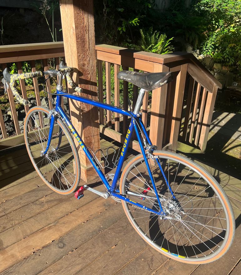 Used De Rosa De Rosa Road Bike From 1980's 1984 Road & Gravel, Blue — image 1 of 9