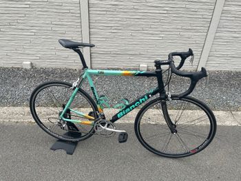 Used Bianchi Bianchi EV3 Reparto Corse Team Coast Colors 2003 2003 Road & Gravel, Green — image 8 of 26