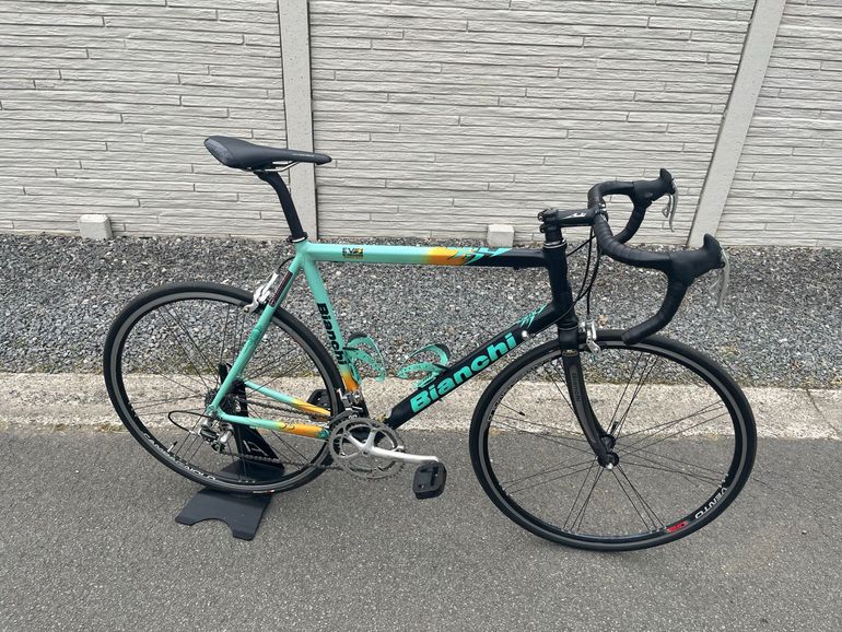 Used Bianchi Bianchi EV3 Reparto Corse Team Coast Colors 2003 2003 Road & Gravel, Green — image 8 of 26