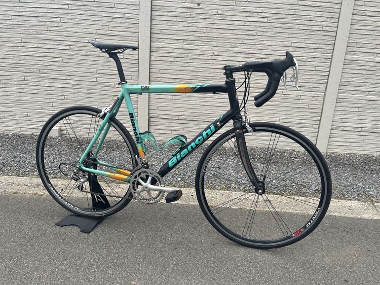 Used Bianchi Bianchi EV3 Reparto Corse Team Coast Colors 2003 2003 Road & Gravel, Green — image 6 of 26